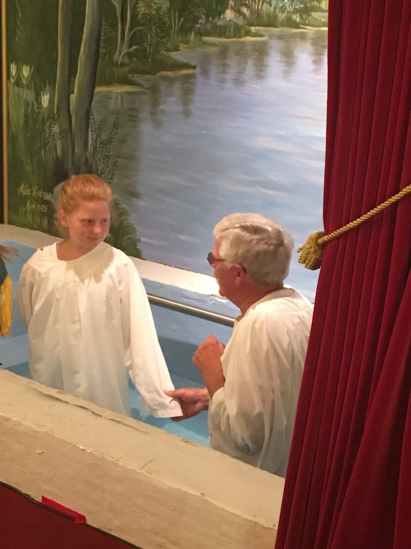 Baptism of Marie Taylor